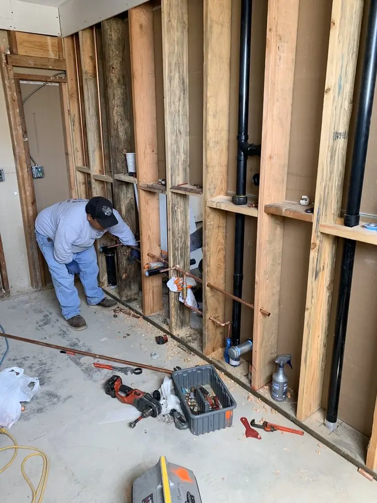 Commercial rough-in plumbing for Commercial Plumbing in Saint Louisville